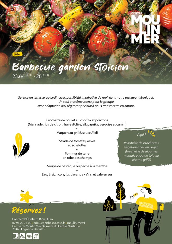 Menu Barbecue Face Rade de Brest